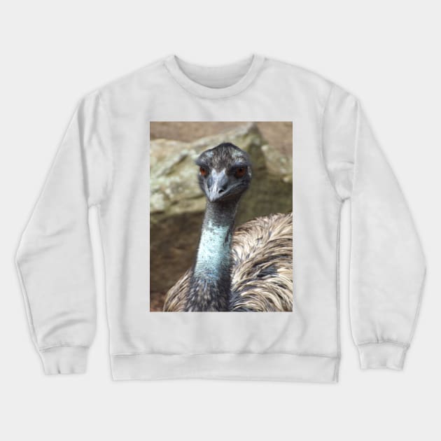 Emu Crewneck Sweatshirt by kirstybush